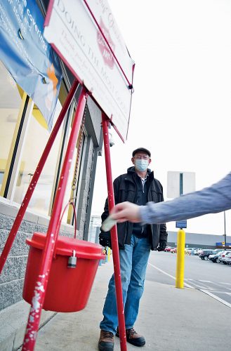 Pandemic takes toll on Salvation Army’s bell ringing